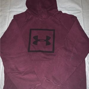 Maroon Under Armor hoodie